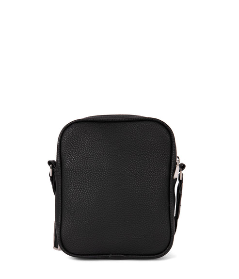 MAREO Vegan Crossbody Bag – Grain | Color: Black - variant::black