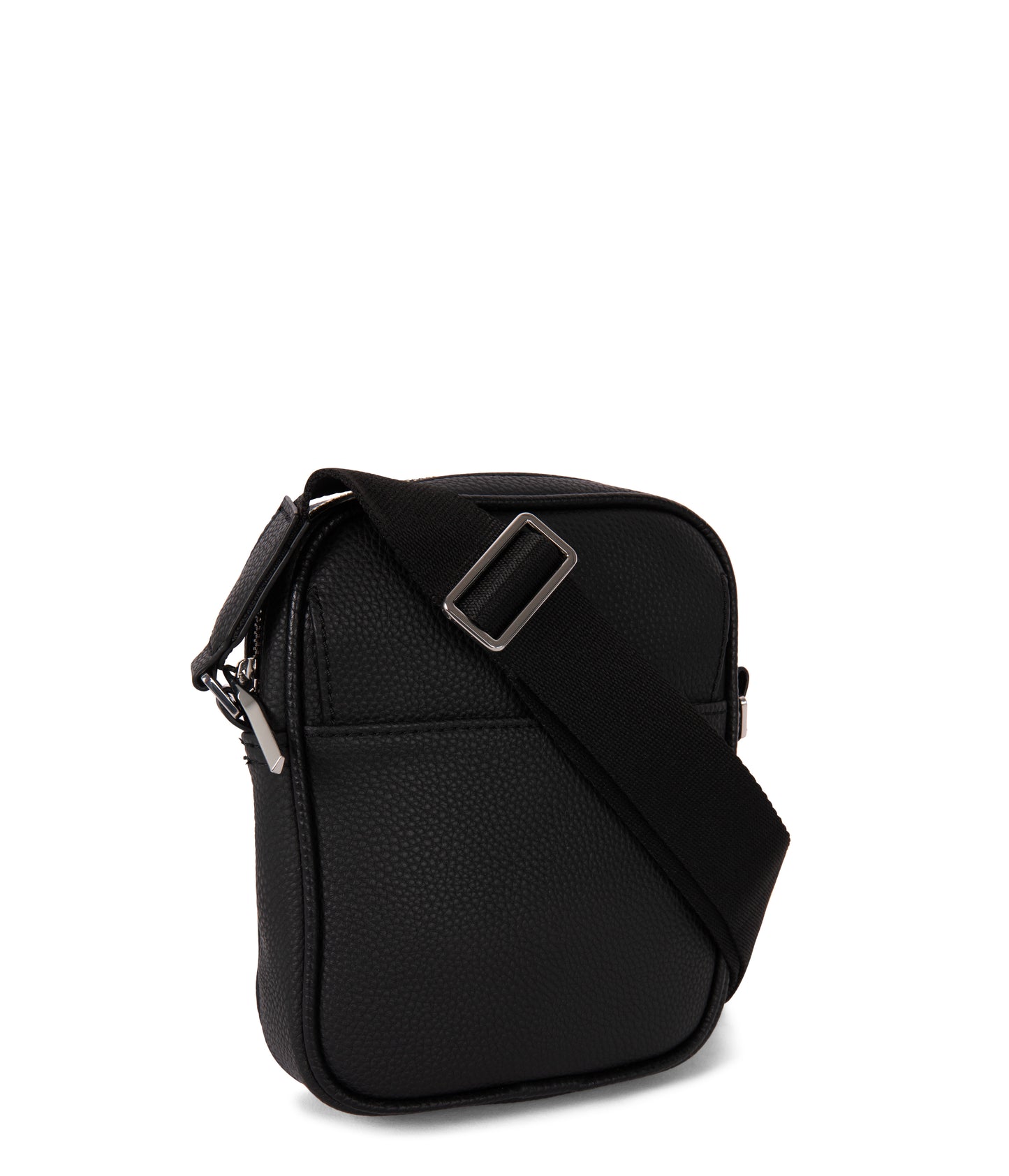 MAREO Vegan Crossbody Bag – Grain | Color: Black - variant::black