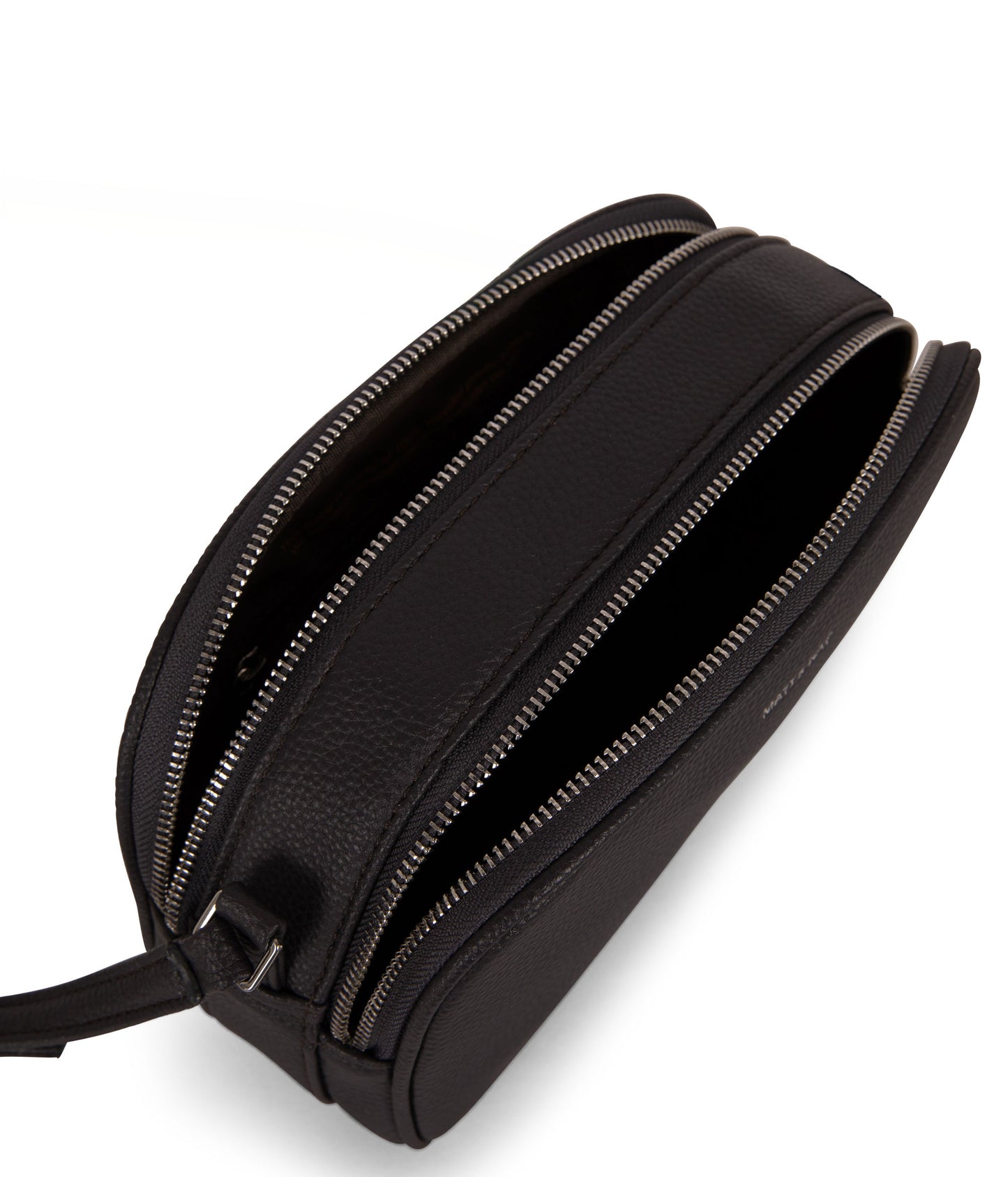 PAIR Vegan Crossbody Bag - Grain | Color: Black - variant::black