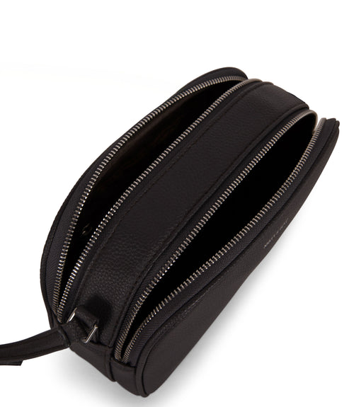 PAIR Vegan Crossbody Bag - Grain | Color: Black - variant::black