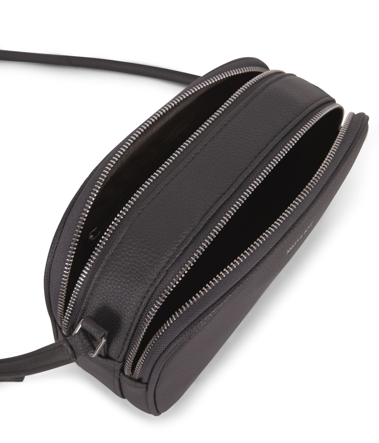 PAIR Vegan Crossbody Bag - Grain | Color: Black - variant::black