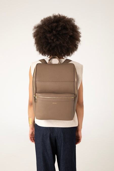 REMI Vegan Backpack – Grain | Color: Black - variant::black