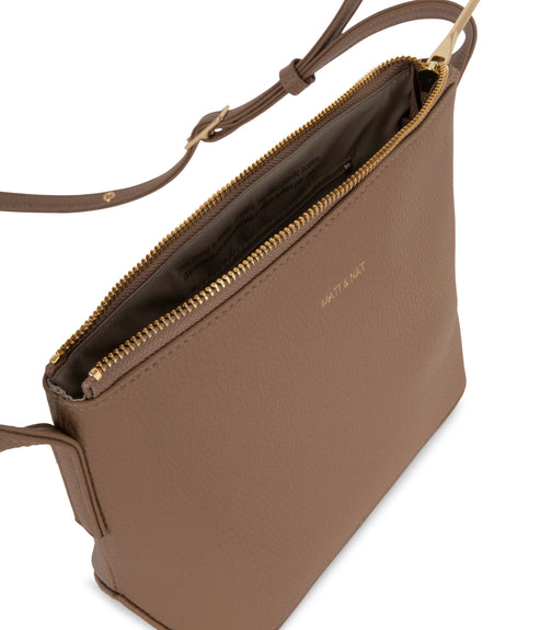 SAM Vegan Crossbody Bag - Grain | Color: Toffee - variant::toffee