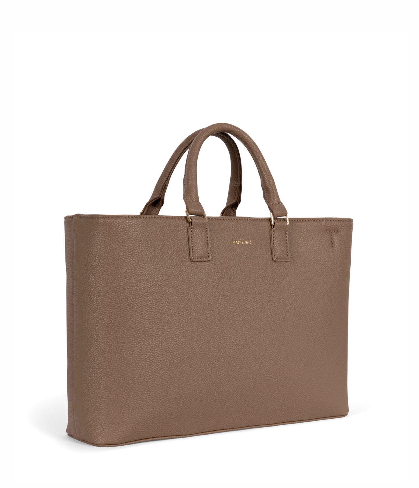 SEVYN Vegan Satchel - Grain | Color: Toffee- variant::toffee