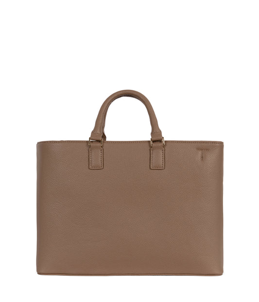 SEVYN Vegan Satchel - Grain | Color: Toffee- variant::toffee
