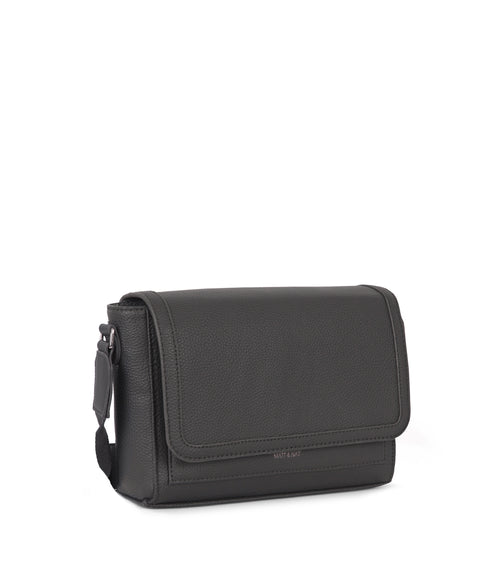 SUNNY Vegan Shoulder Bag – Grain | Color: Coal - variant::coal
