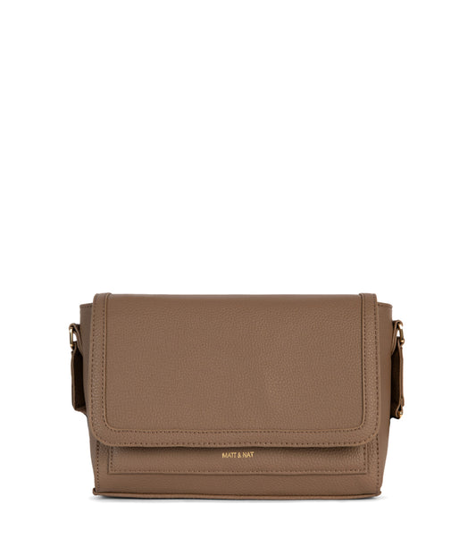 SUNNY Vegan Shoulder Bag – Grain | Color: Toffee - variant::toffee