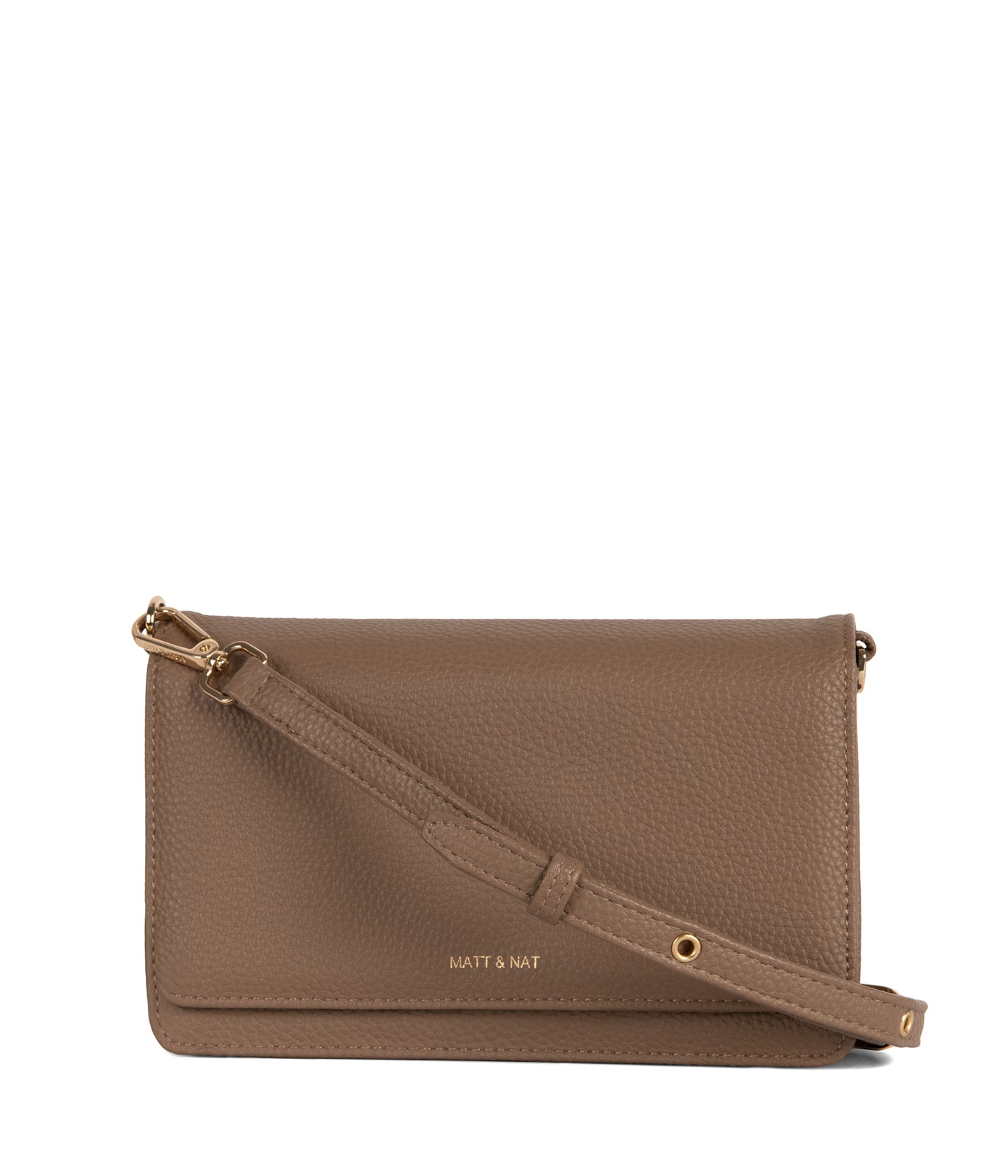 BEE Vegan Crossbody Bag - Grain | Color: Toffee - variant::toffee