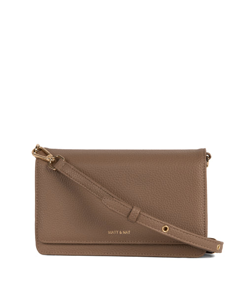 BEE Vegan Crossbody Bag - Grain | Color: Toffee - variant::toffee