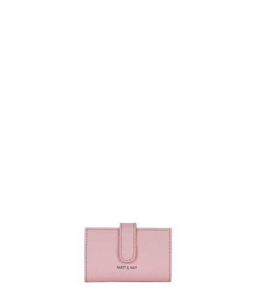 CREPE Vegan Accordion Card Holder – Grain | Color: Quartz - variant::quartz