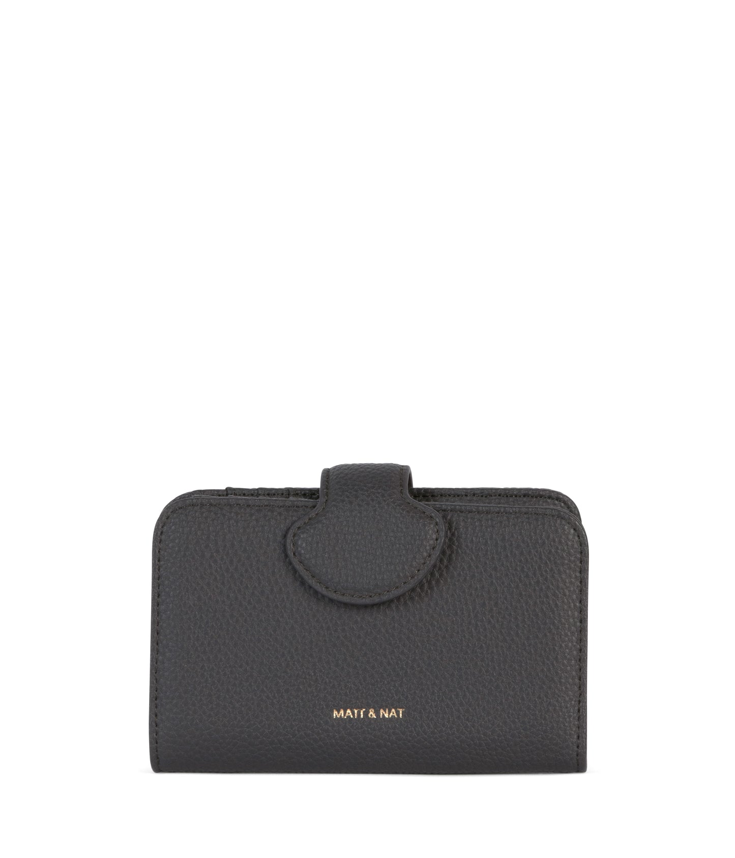 FLOATSM Small Vegan Wallet - Grain | Color: Coal - variant::coal
