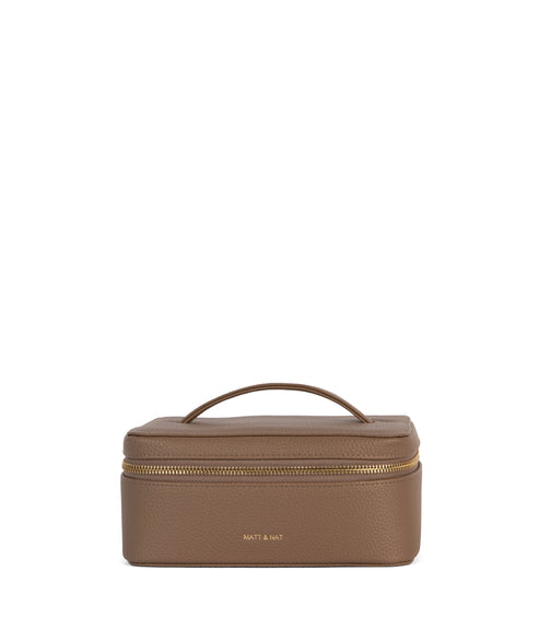JULE Vegan Vanity Case - Grain | Color: Toffee - variant::toffee