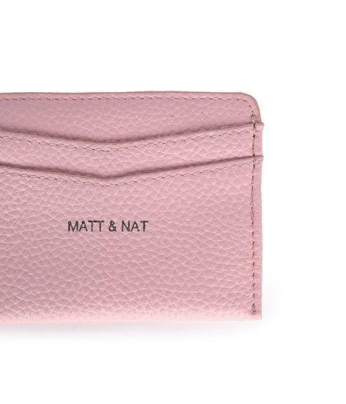 JUNYA Vegan Card Holder - Grain | Color: Quartz - variant::quartz