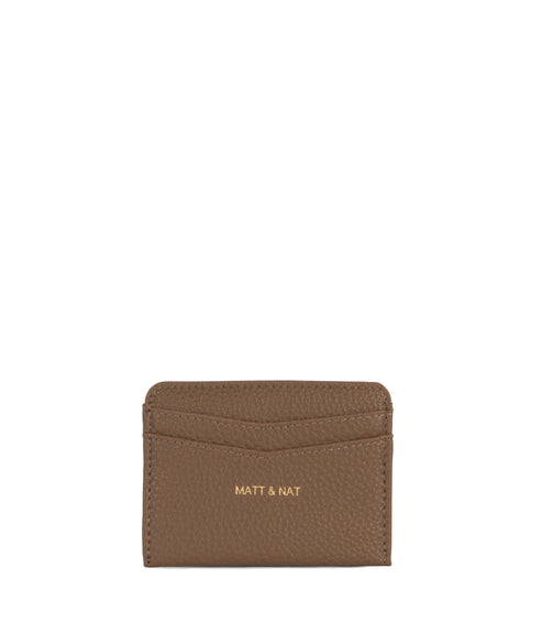 JUNYA Vegan Card Holder - Grain | Color: Toffee - variant::toffee