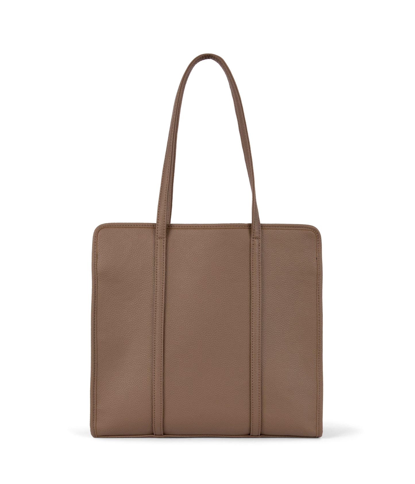 LUSIK Vegan Tote Bag – Grain | Color: Toffee - variant::toffee