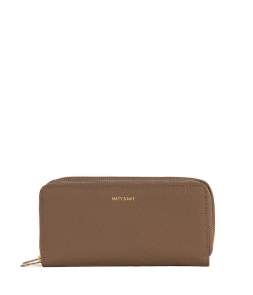 SUBLIME Vegan Wallet - Grain | Color: Toffee - variant::toffee