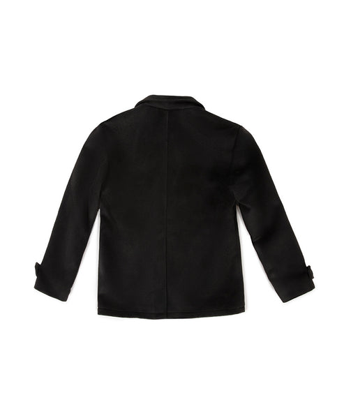 RIA Women's Vegan Wool Coat | Color: Black - variant::black