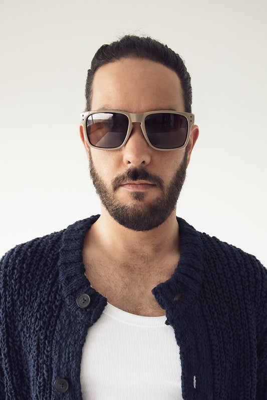 JADA Classic Modern Recycled Sunglasses | Color: Brown - variant::brown