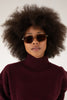 MEJIA Recycled Square Sunglasses | Color: Clear - variant::clear
