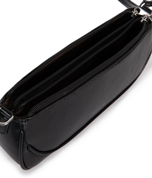 BUDDY Vegan Crossbody Bag – Theme | Color: Black - variant::black