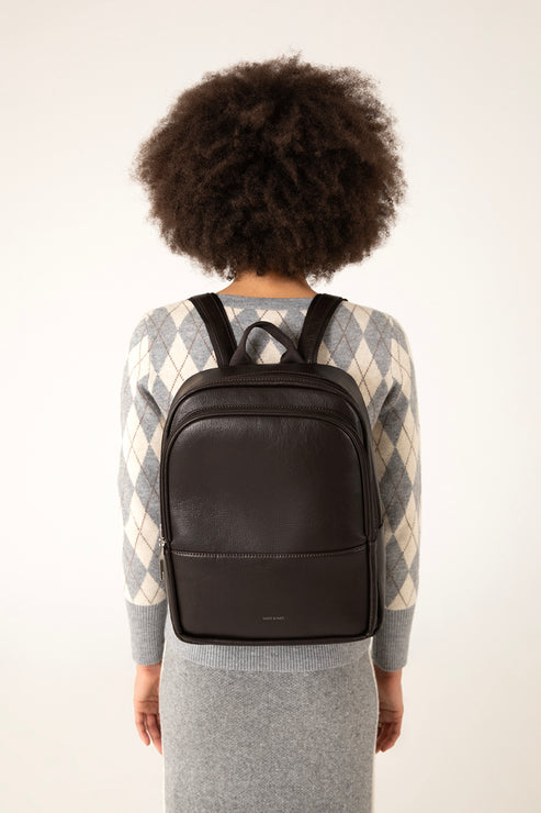 ESME Vegan Backpack - Theme | Color: Coffee - variant::coffee