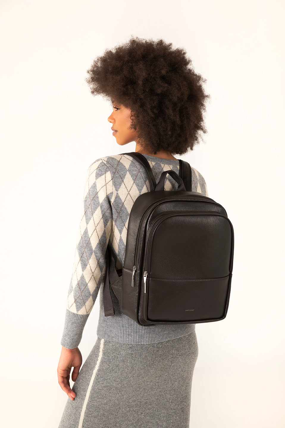 ESME Vegan Backpack - Theme | Color: Coffee - variant::coffee