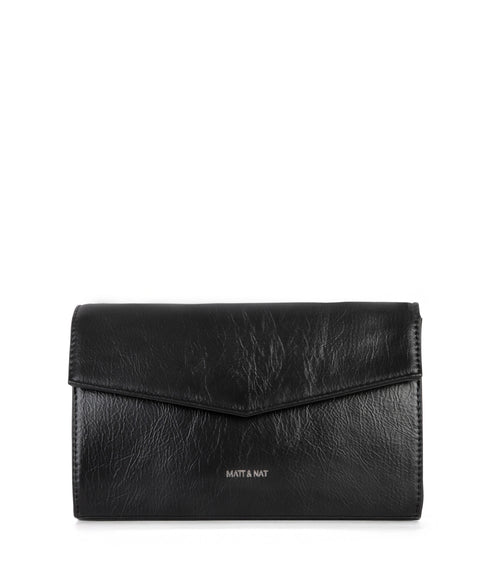 LILIAN Vegan Clutch – Theme | Color: Black - variant::black