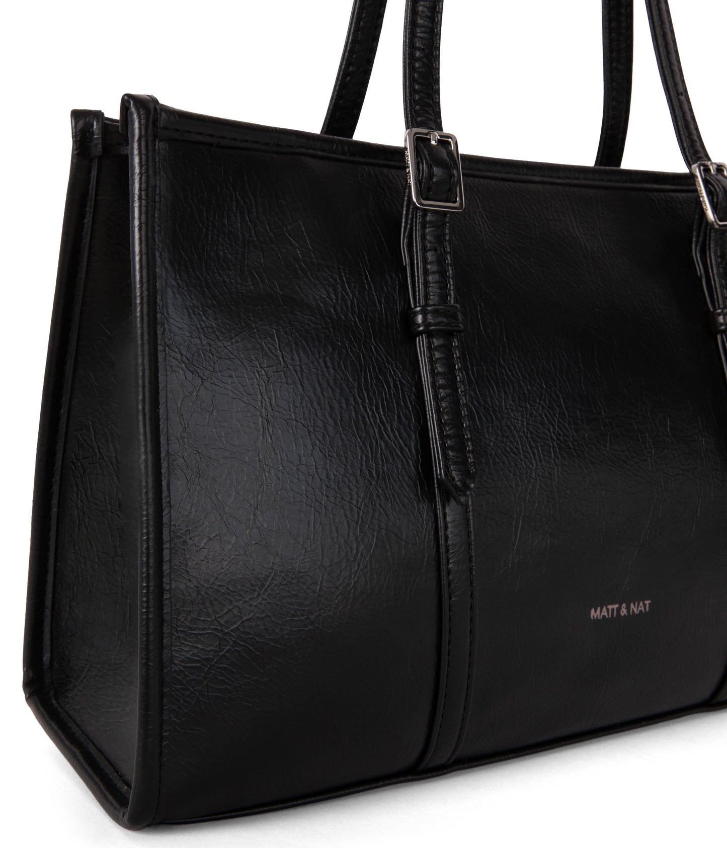 ZEPHYR Vegan Tote Bag – Theme | Color: Black - variant::black