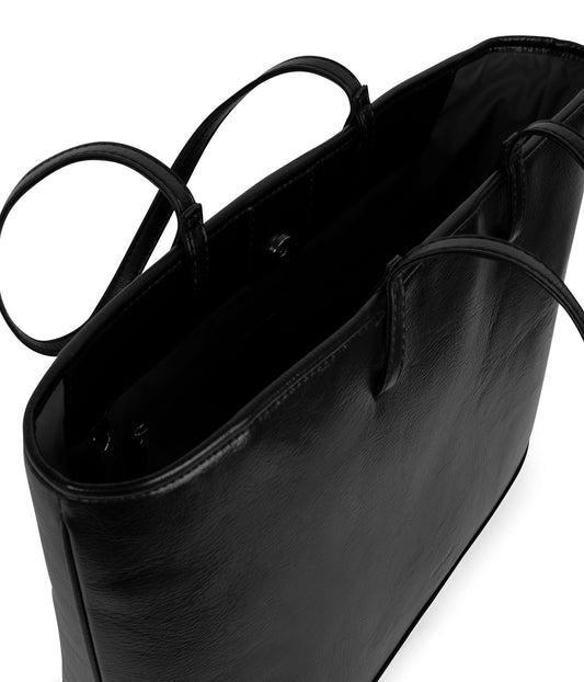 ELIZA Vegan Tote Bag - Theme | Color: Black - variant::black
