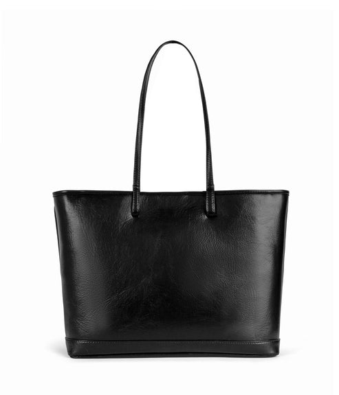 ELIZA Vegan Tote Bag - Theme | Color: Black - variant::black