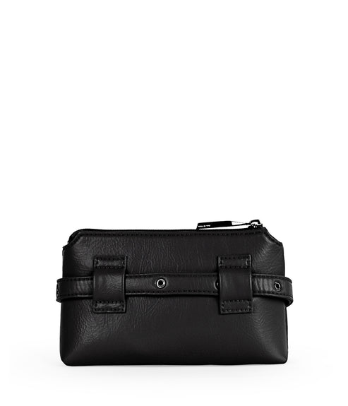 PETEL Vegan Belt Bag – Theme | Color: Black - variant::black