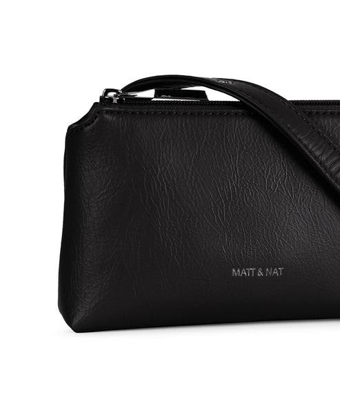 PETEL Vegan Belt Bag – Theme | Color: Black - variant::black