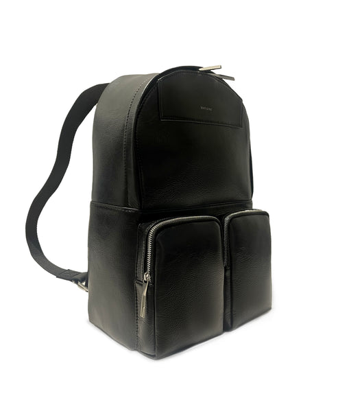 DONNIE Vegan Backpack – Theme | Color: Black - variant::black