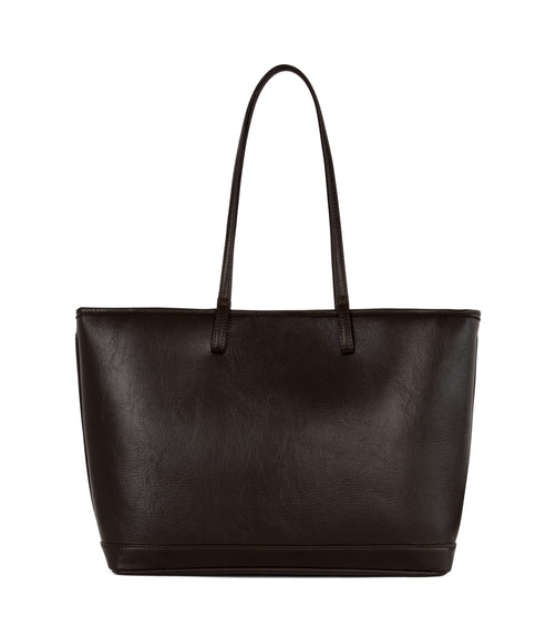 ELIZA Vegan Tote Bag - Theme | Color: Coffee - variant::coffee