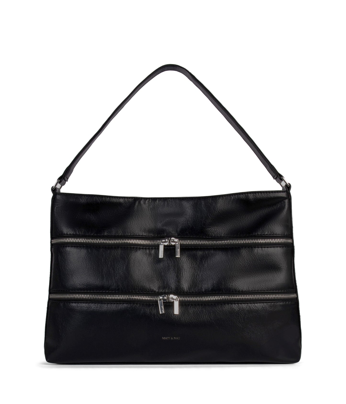 MALENE Vegan Shoulder Bag – Theme | Color: Black - variant::black