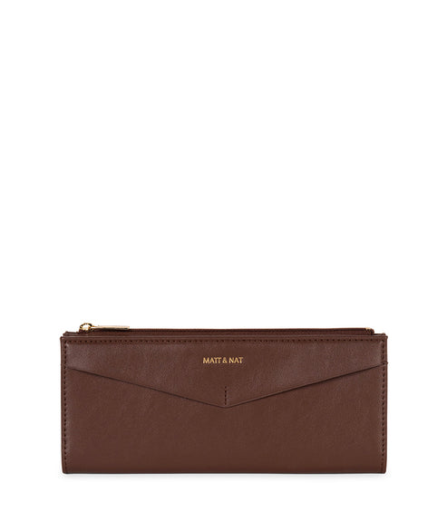 ROME Vegan Bifold Wallet - Forum | Color: Cocoa - variant::cocoa