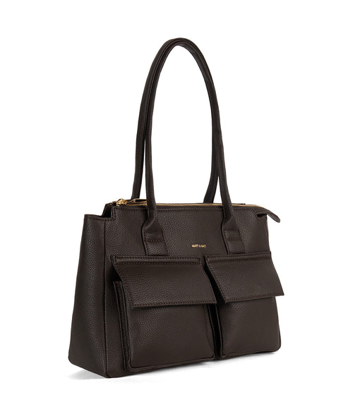 JORDI Vegan Tote Bag – Grain | Color: Fudge - variant::fudge