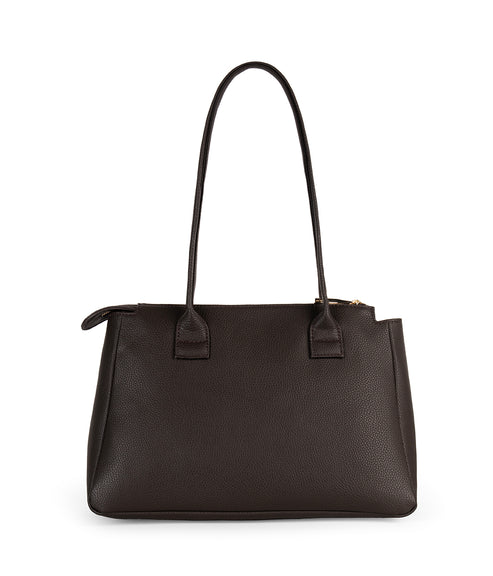 JORDI Vegan Tote Bag – Grain | Color: Fudge - variant::fudge
