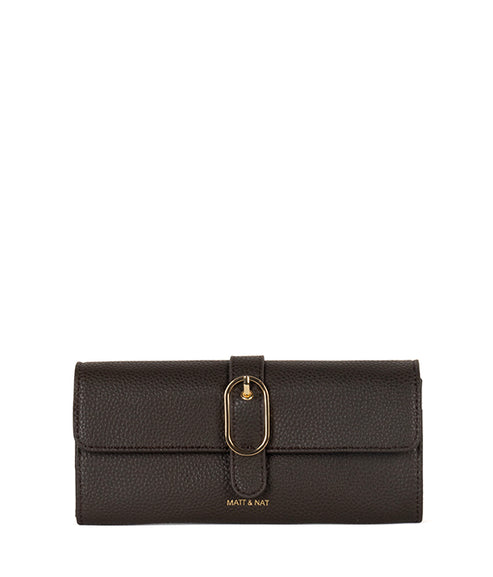 SEUN Vegan Wallet – Grain | Color: Fudge - variant::fudge
