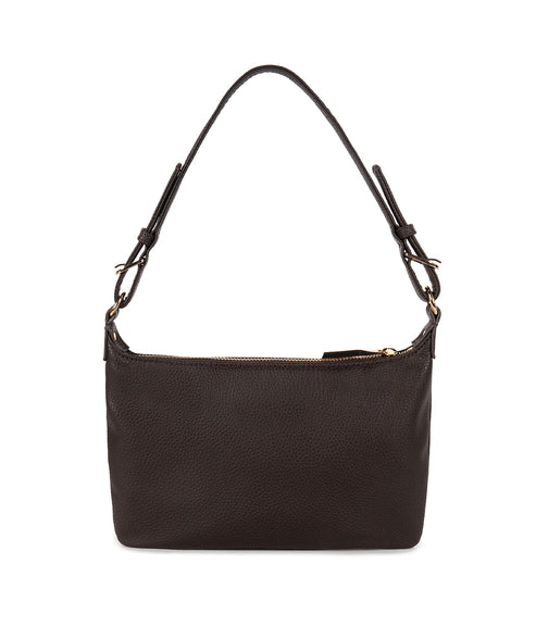 JINA Vegan Shoulder Bag – Grain | Color: Fudge - variant::fudge