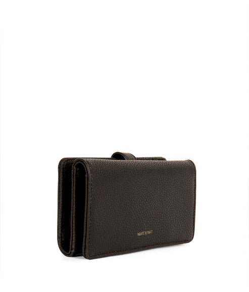 MAIRI Vegan Wallet - Grain | Color: Fudge - variant::fudge