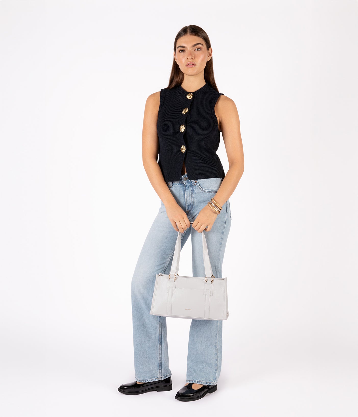 ZARIA Vegan Tote Satchel Bag - Theme | Color: Rust - variant::rust