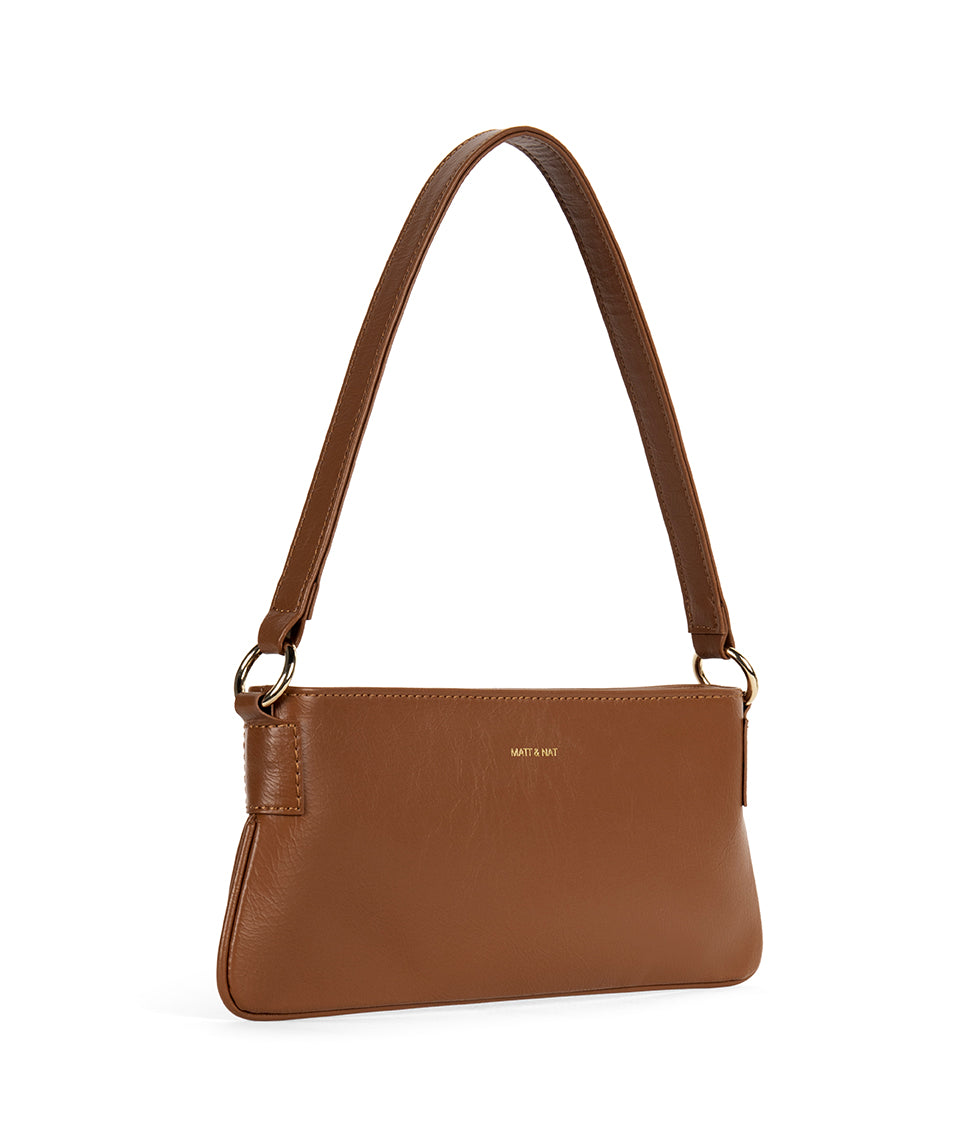 YVONNE Vegan Shoulder Bag – Theme | Color: Rust - variant::rust