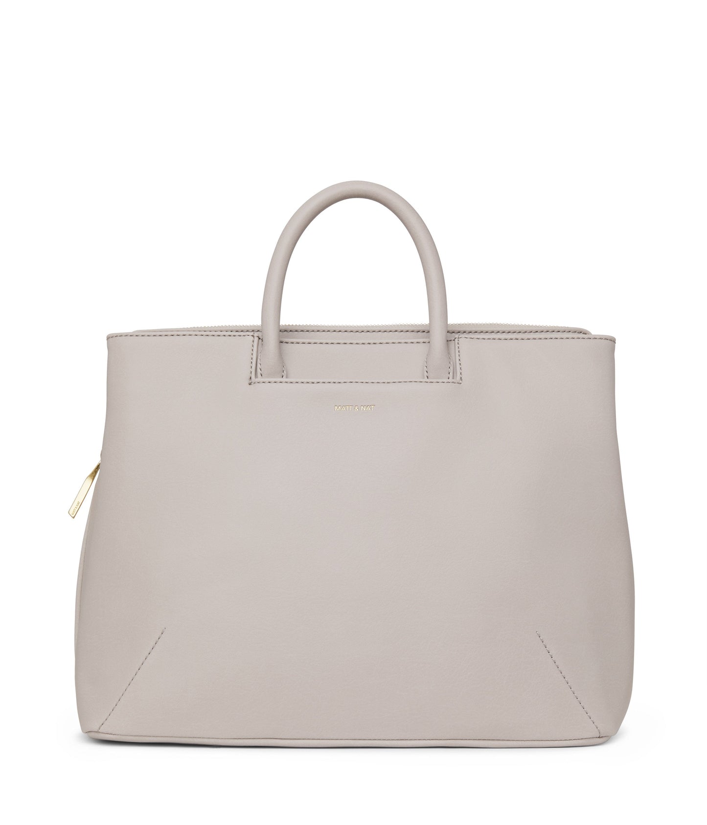 KINTLA Vegan Satchel - Vintage | Color: Grey - variant::pearl