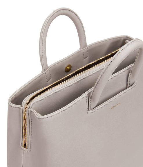 KINTLA Vegan Satchel - Vintage | Color: Grey - variant::pearl