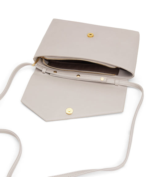 RIYA Vegan Clutch - Vintage | Color: Grey - variant::pearl