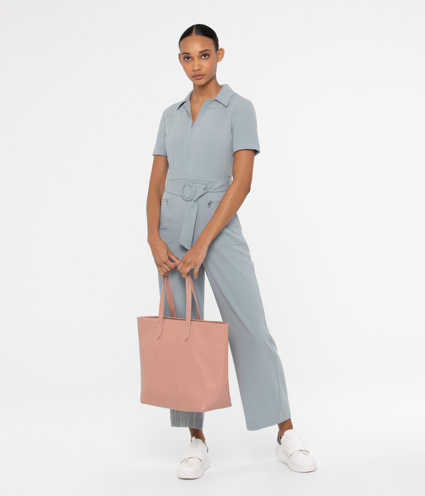 SCHLEPP Vegan Tote Bag - Vintage | Color: Pink - variant::ceramic