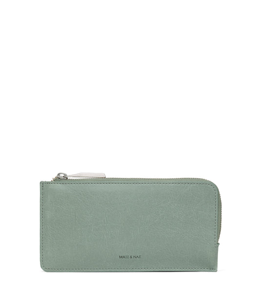 SEVA Vegan Wallet - Vintage | Color: Green - variant::jade