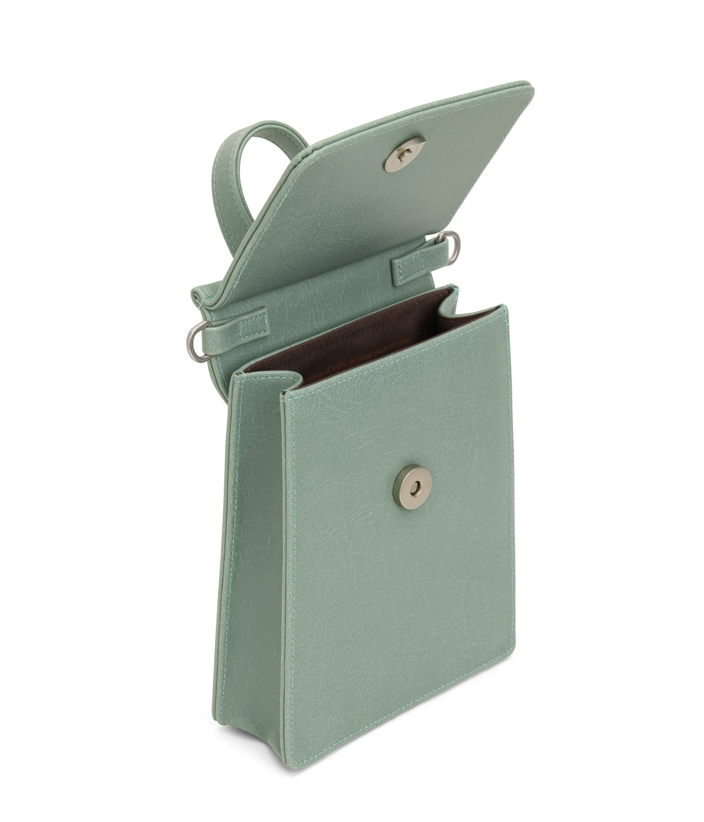 THESSA Vegan Crossbody Bag - Vintage | Color: Green - variant::jade