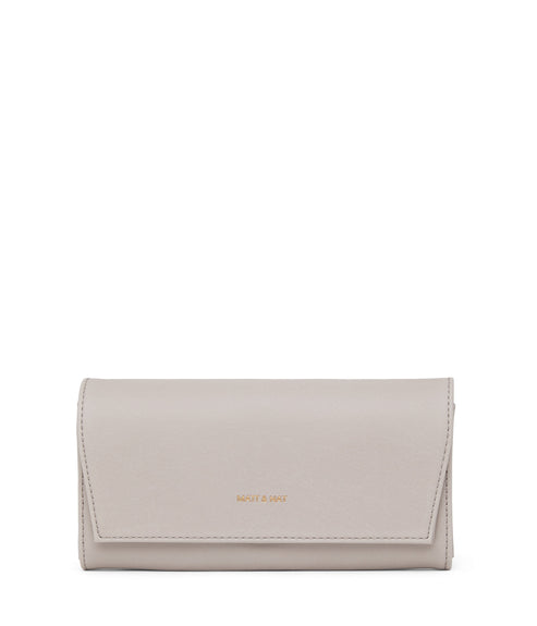 VERA Vegan Wallet - Vintage | Color: Grey - variant::pearl